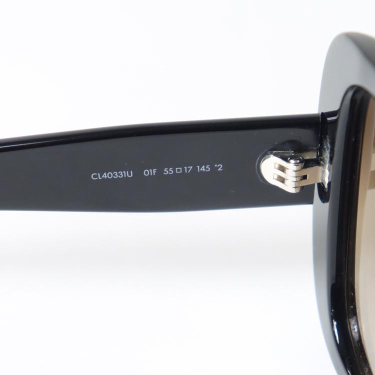 CELINE サングラス ブラック トリオンフメタルロゴ CELINE（セリーヌ） サングラス トリオンフ レディース パイロット