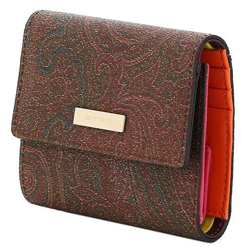 ETRO エトロ 財布 三つ折り財布 レディース ペイズリー ETRO エトロ 財布 三つ折り財布 レディース ペイズリー