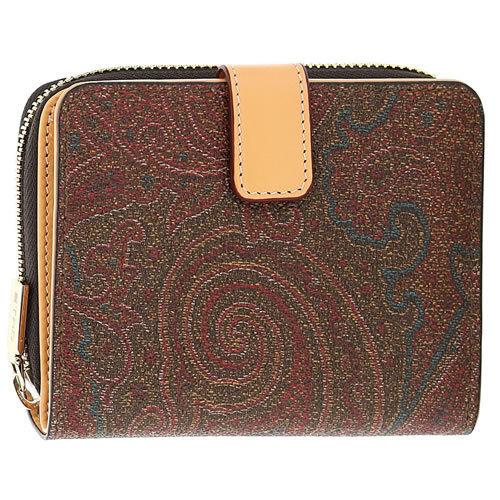 ETRO エトロ 財布 二つ折り財布 ミニ財布 小銭入れあり ETRO エトロ 財布 二つ折り財布 ミニ財布 小銭入れあり