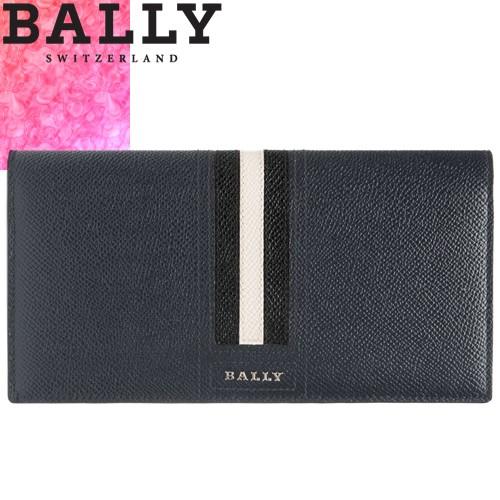 バリー BALLY 財布 長財布 二つ折り かぶせ 小銭入れあり メンズ 