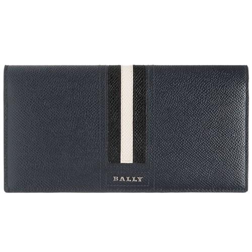 長財布　BALLY バリー　財布　黒　ブラック　布付き Bally（バリー） 長財布 二つ折り長財布 ファスナー小銭入れ