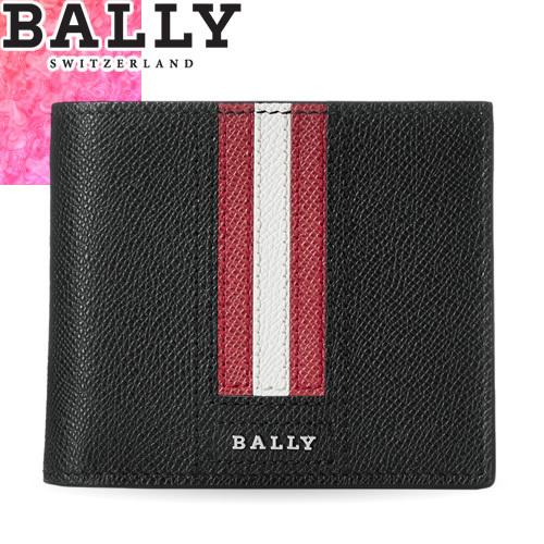 バリー メンズ 折り財布 イタリア製 本革 ブラック メンズ BALLY