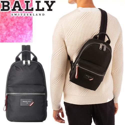 バリー BALLY バッグ ボディバッグ ワンショルダーバッグ ブラック ナイロン スリングバッグ ヒューストン メンズ ブランド ハイブランド  斜めがけ 黒 : 308-031 : MSS - 通販 - Yahoo!ショッピング