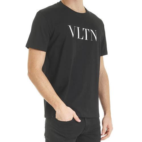 ヴァレンティノ VALENTINO Tシャツ VLTN T-SHIRT TV3MG10V3LE 0NO