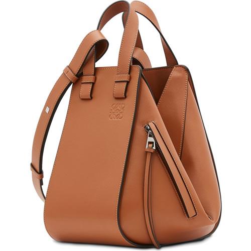 ロエベ LOEWE バッグ ハンモック スモール 2way レディース ハンドバッグ ショルダーバッグ レザー 革 本革 斜めがけ ブランド ブラウン｜maido-selection｜05