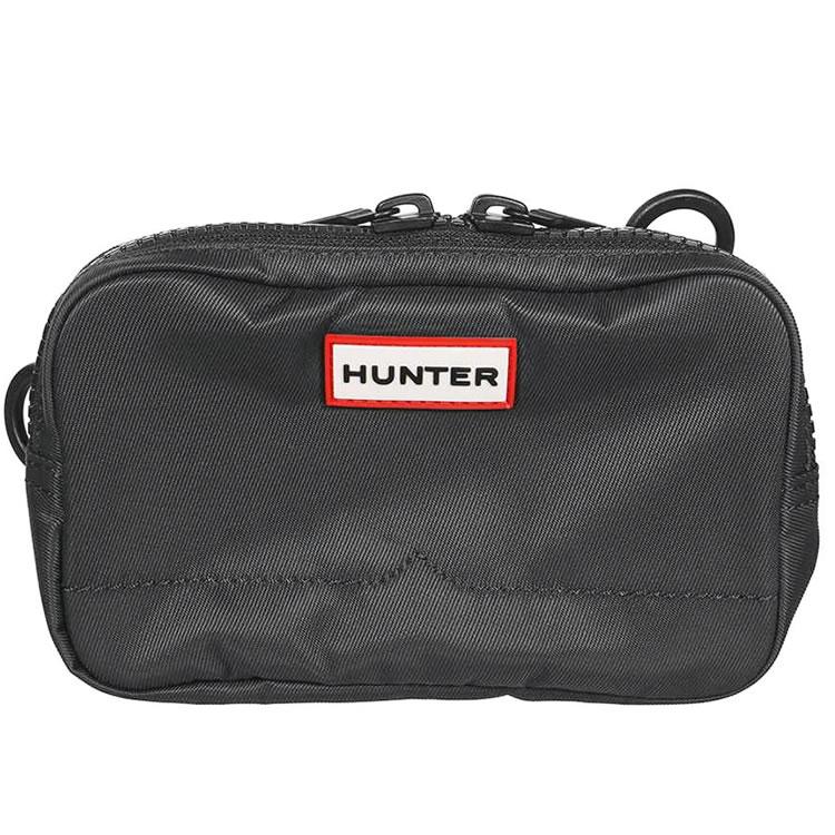 【お値下げ】Hunterボディバッグ　ブラック ハンター HUNTER ナイロン クロスボディ （ブラック） -靴