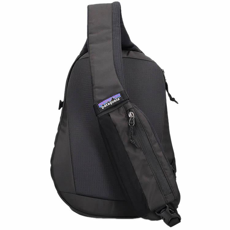 パタゴニア patagonia アトム スリング 8L メンズ レディース ボディバッグ ワンショルダーバッグ 斜めがけ かっこいい 大きめ 軽量 撥水 ナイロン 黒 ブラックの画像