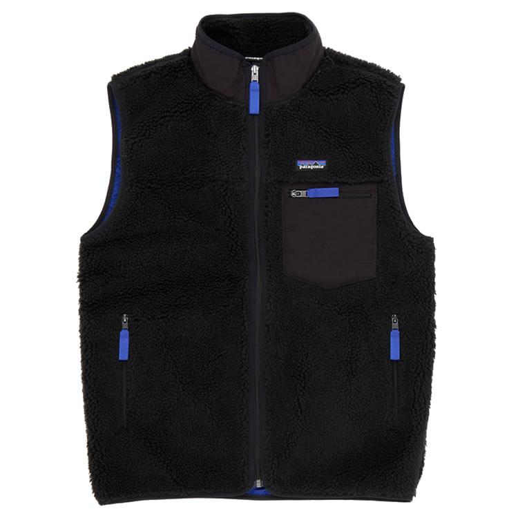 に*る様 patagonia ネイビー フリースベスト 中古・古着通販】Patagonia (パタゴニア) クラシックレトロX フリース