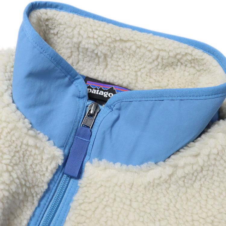 パタゴニア　フリースベスト M ホワイト/ネイビー 国内正規販売店】patagonia (パタゴニア) メンズ・クラシック・レトロX