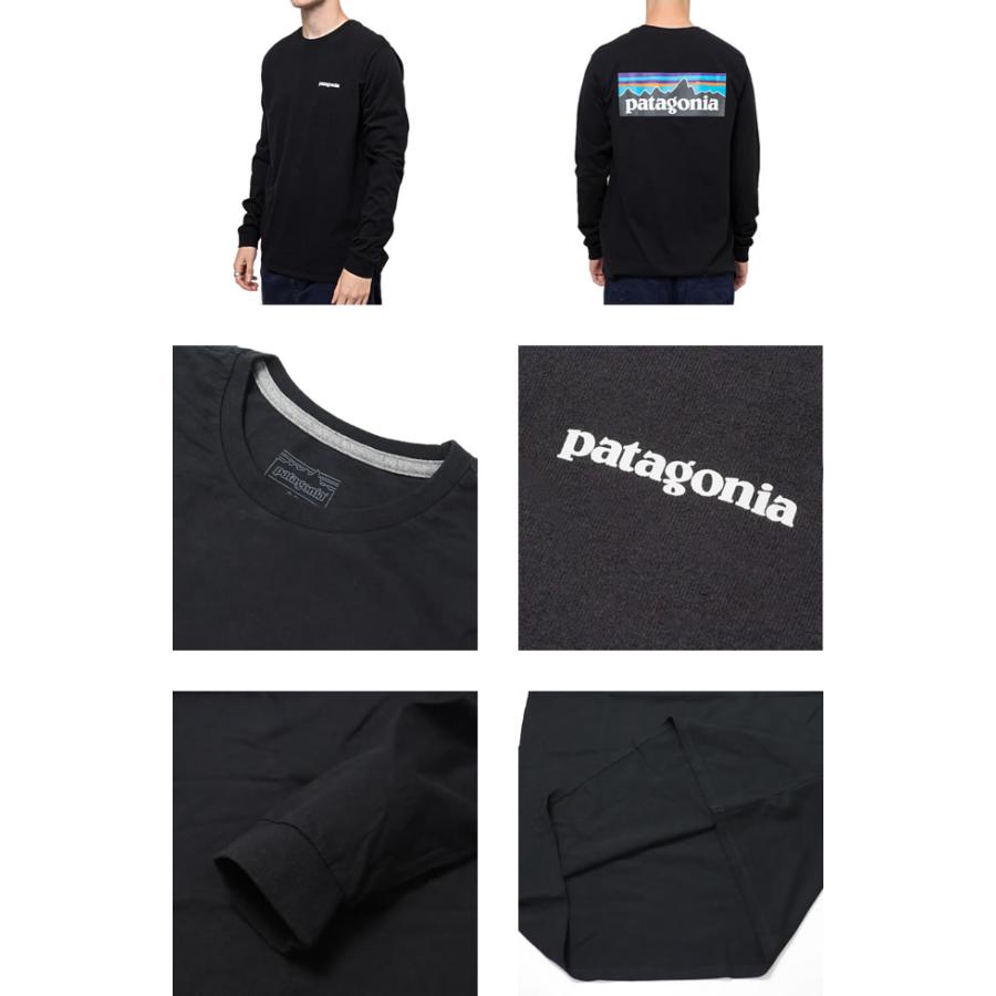 【新品 未使用ダグ付き】PatagoniaパームツリーP-6ロゴ ロンT L patagonia 【並行輸入】パタゴニア Tシャツ メンズ ロング