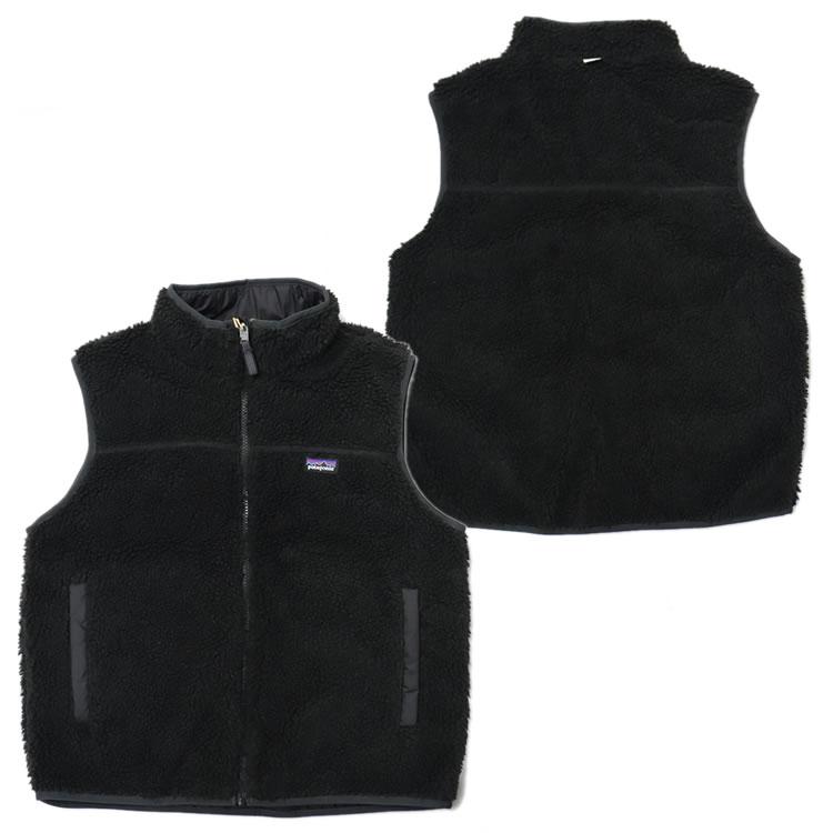 25日まで値下げ！新品未使用！パタゴニア　リバーシブルベスト patagonia パタゴニア フリース キッズ リバーシブル レディ