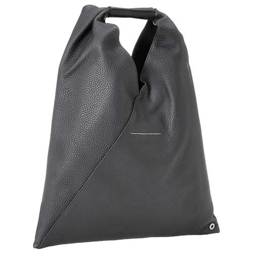 エムエムシックス メゾンマルジェラ MM6 Maison Margiela バッグ ジャパニーズバッグ スモール レディース ハンドバッグ レザー  本革 小さめ 軽い 黒 ブラック