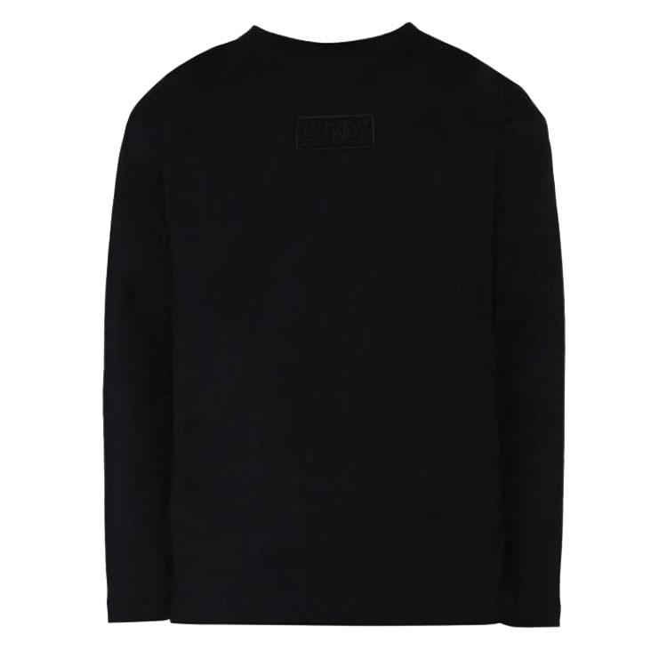 限定価格 MM6 カットソー 黒 S マルジェラ6 MM6 エムエムシックス メゾンマルジェラ Maison Margiela ロンT