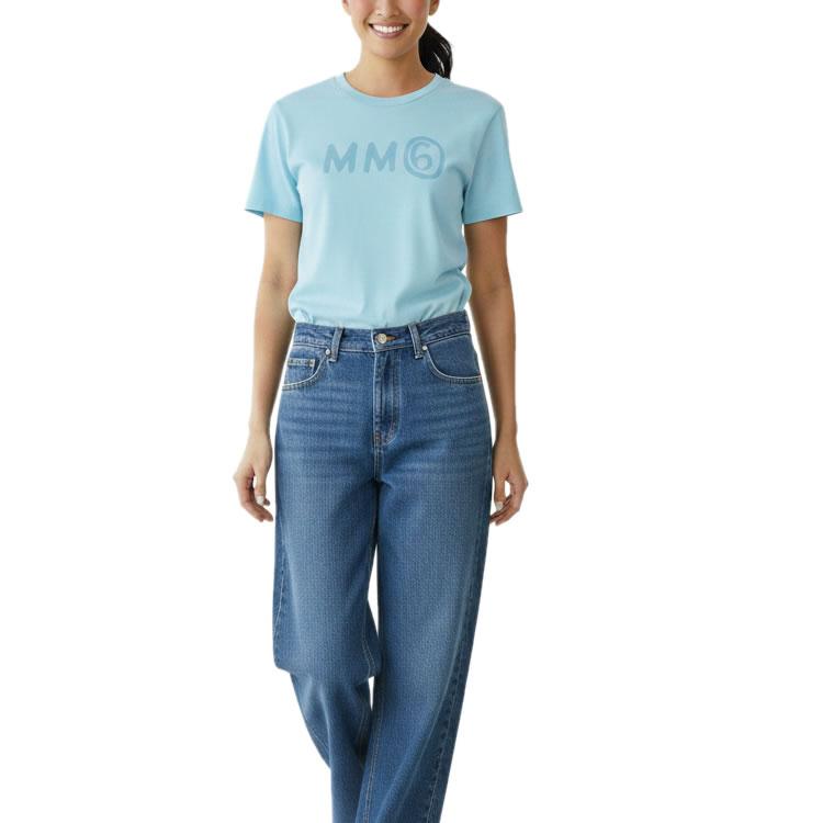 MM6 - Maison Margiela ラウンドネック半袖Tシャツ MM6 エムエムシックス メゾンマルジェラ Maison Margiela Tシャツ