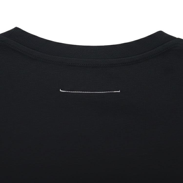 エムエムシックス メゾンマルジェラ MM6 Maison Margiela Tシャツ レディース 半袖 ロゴ コットン クルーネック 丸首 ブランド 綿100% おしゃれ 白 黒 青の画像