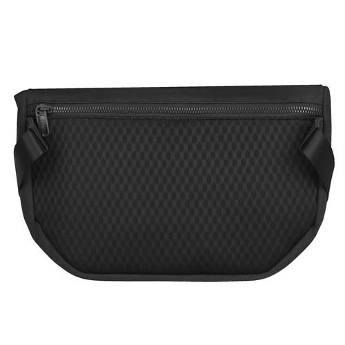 (美品)   ブラック ボディバッグ　ウエストポーチ VICTORINOX（ビクトリノックス） バッグ ボディバッグ ウエストポーチ