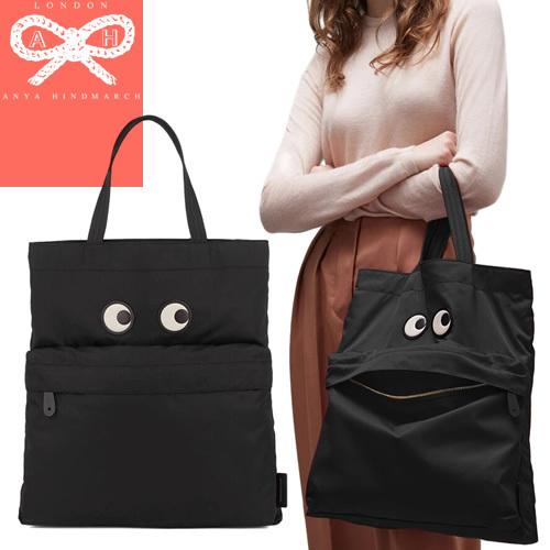 アニヤハインドマーチ Anya Hindmarch バッグ トートバッグ レディース Eyes アイズ トート 大きめ 軽い ナイロン ブランド プレゼント 黒 ブラック 334 003 Mss 通販 Yahoo ショッピング