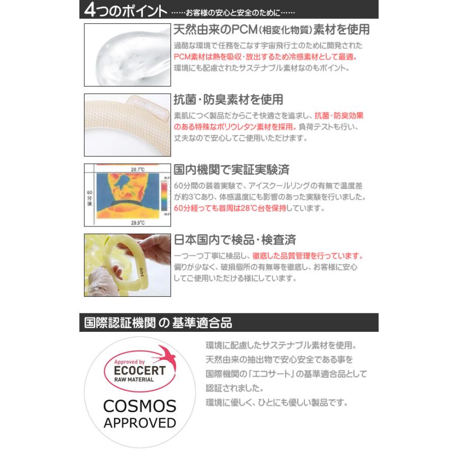 1個200円‼️ネッククーラー新品未開封　40個 Lサイズ SUO 28℃ ICE クールリング ネッククーラー 大人 Mサイズ Lサイズ