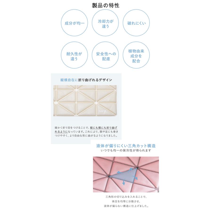 SUO SUO 28℃ ICE クールマット ひんやりマット 冷感マット 冷却マット