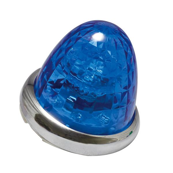 槌屋ヤック LED マーカーランプ 超流星マーカー CE-165 ブルー 12V/24V