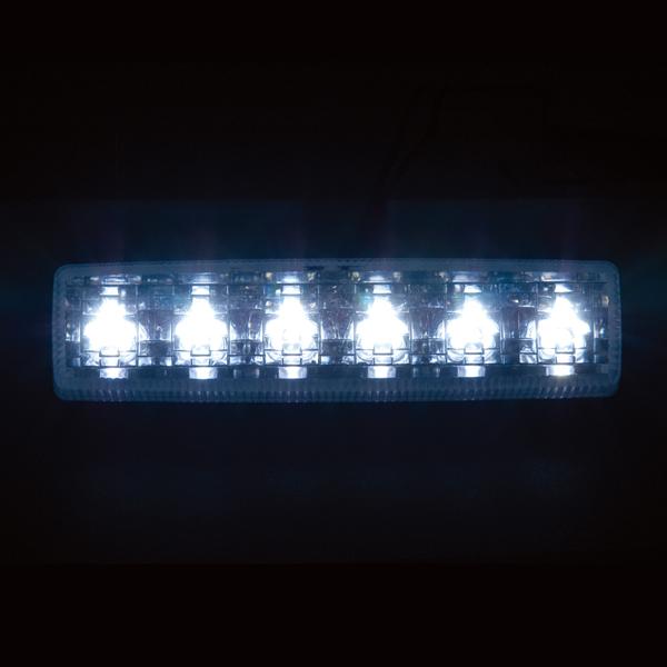 槌屋ヤック 流星Re6 LED車高灯 24V CE-247 クリアレンズ/LEDホワイト