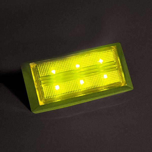 CE-281 イエローLEDマーカー 10個セット 槌屋ヤック LED マーカーランプ 流星ポイントマーカー シグマ 24V CE