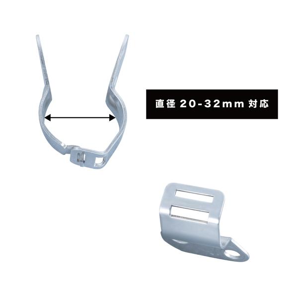 トラック用ミラー バックショットミラー クラシック VER.15 丸型200mmφ平面レンズ ウロコ 501573 JET INOUE(ジェットイノウエ) オールステンレス｜maido21｜04