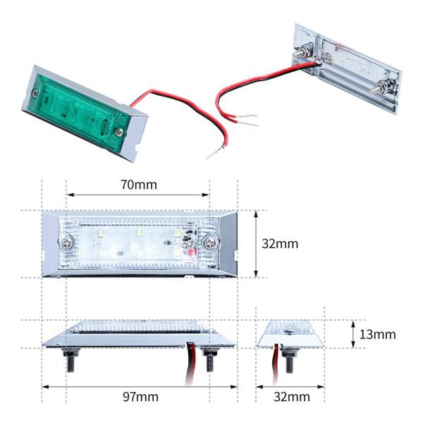 ジェットイノウエ LED マーカーランプ ウルトラフラットマーカーランプ