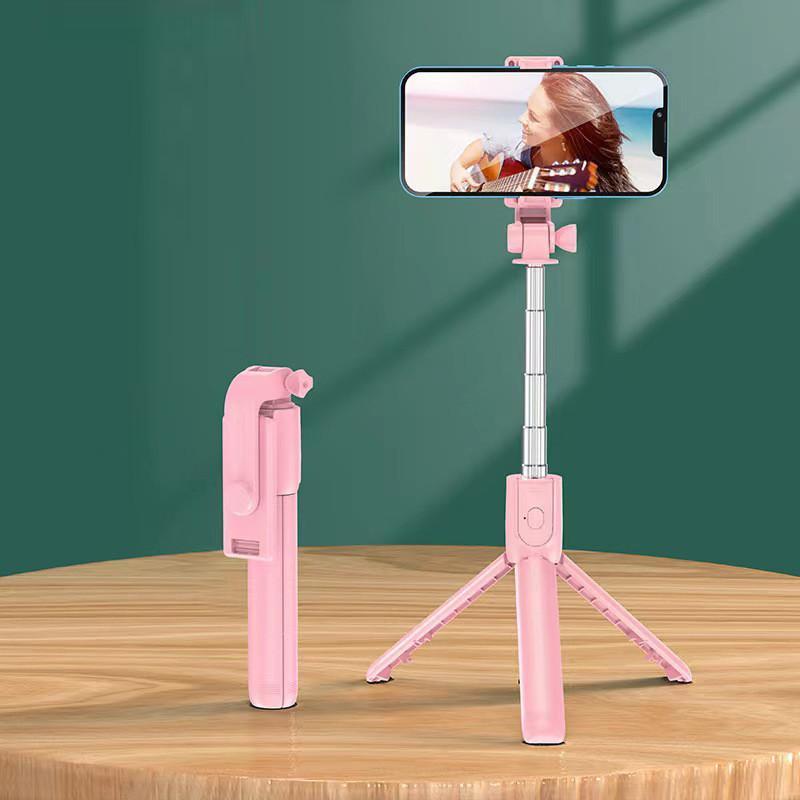 自撮り棒 スマホ用 セルカ棒 三脚 スマホスタンド 折りたたみ iphone Android 自撮り 三脚付き 70cm リモコン 伸縮式 撮影 | ブランド登録なし | 02