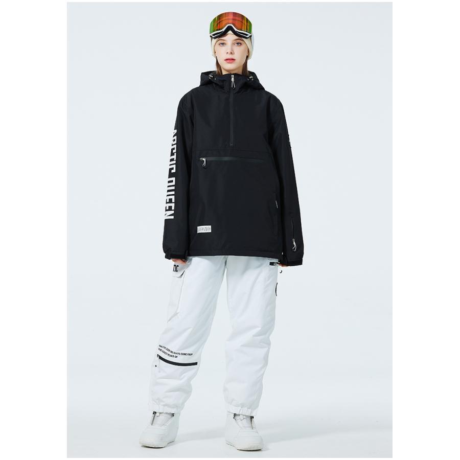 スキーウェアセット フード付きジャケットとパンツ　Lサイズ スキーウェア 上下セット メンズ レディース スノーボードウェア