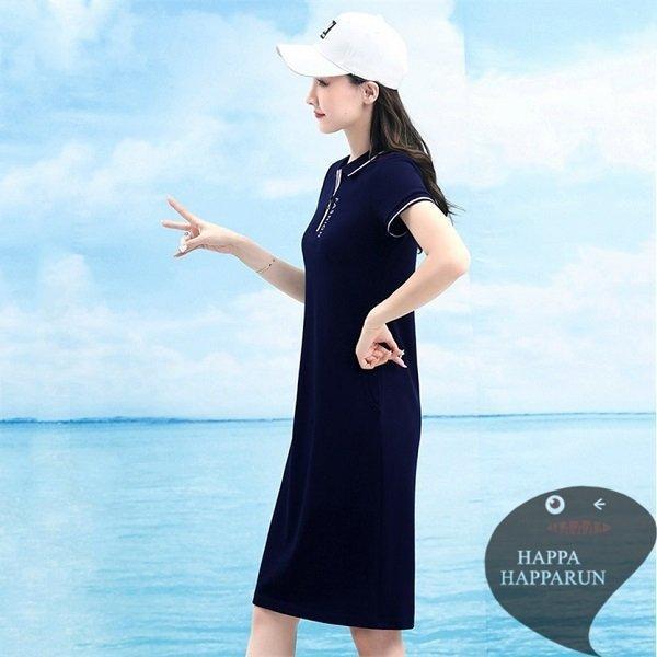 大人可愛い コーデ ポロワンピース 女子 ゴルフウェア レディース