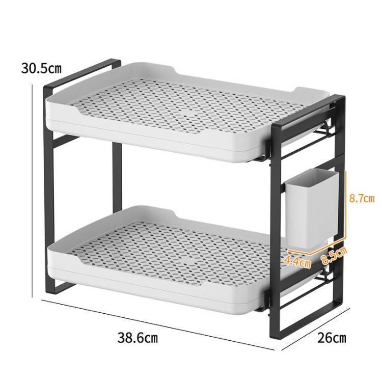 特価】カップラック グラス コップ 水切りラック 2段 折りたたみ式