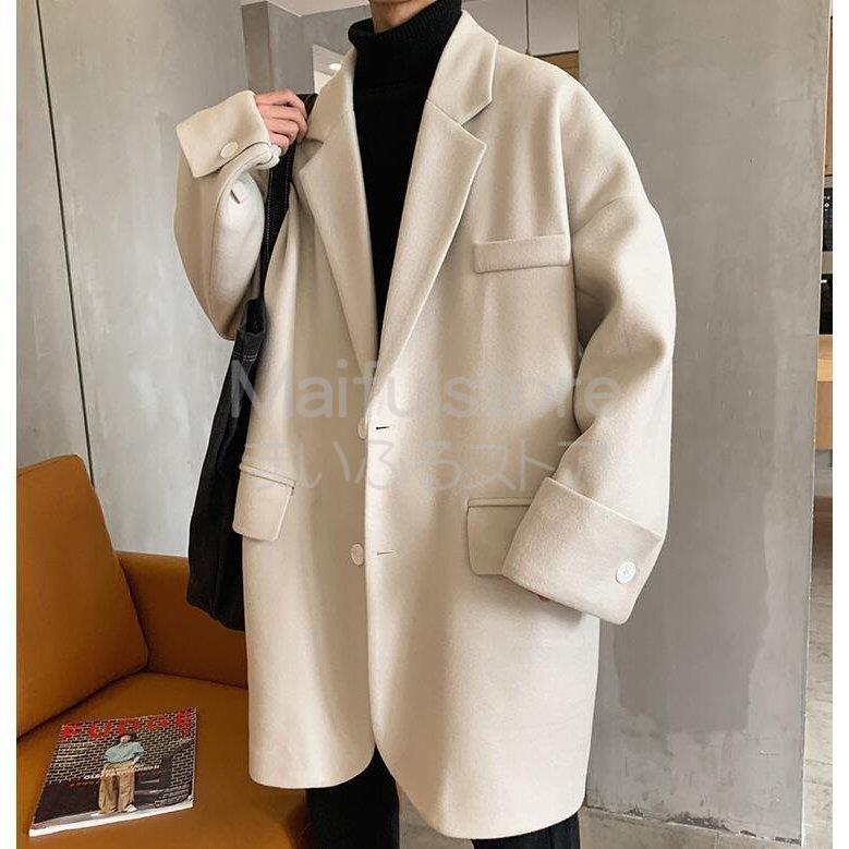 最大の割引 ロングコート メンズ チェスターコート 韓国風 お兄系 紳士服 メルトンコート カッコイイ 通勤通学 メンズコート ジャケット カジュアル 暖かい おしゃれ アウター 大きいサイズ 高品質 ビジネスコート ラシャコート コート アウター