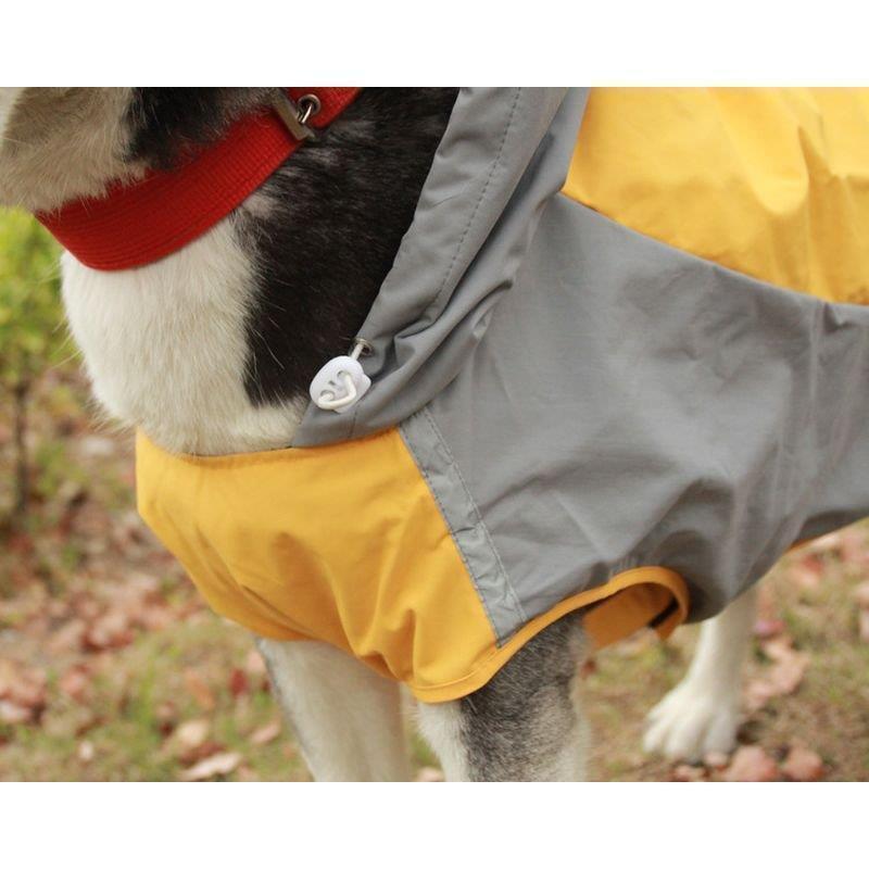 犬 レインコート 中型犬 大型犬 着せやすい 犬 かっぱ 散歩 カッパ 撥水 防水 梅雨 (ゴールデン｜maifulstore｜12