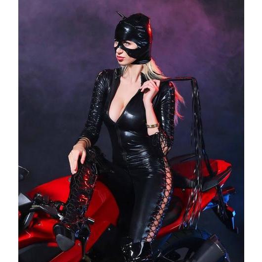 ボンテージ コスチューム 合皮 女王様 Sm コスプレ レザー ハーネス 衣装 エロい キャットスーツ エロ ボンデージ 服 キャットウーマン セクシー ボディスーツ Topfashion 通販 Yahoo ショッピング