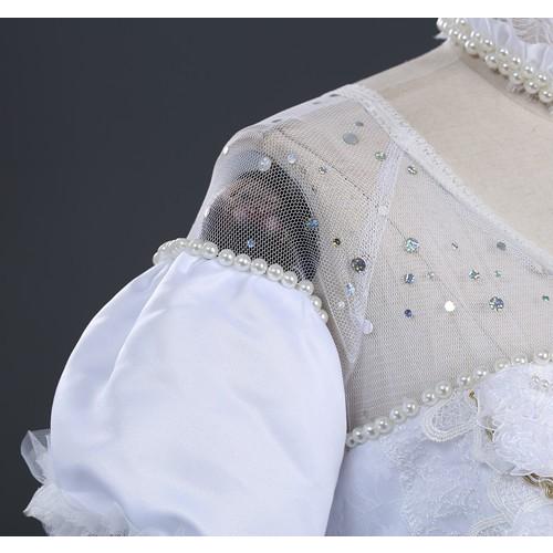 人気No.1/本体 白の女王 White Queen 王妃 コスプレ 仮装 女性用 コス 