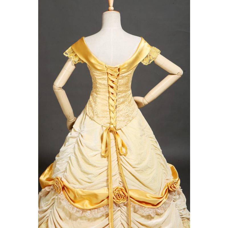 即納特典付き 女性用 ベル ワンピース コスチューム コスプレ 衣装 ドレス プリンセスドレス プリンセス ドレス ハロウィン 仮装 女王 大きいサイズ 女性 レディース なりき 新着商品 Maridis Fr