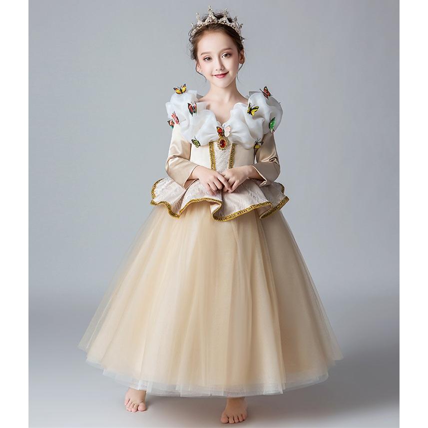 子供用 ドレス ベル キッズ 長袖 コスチューム プリンセスドレス 衣装 子供 美女と野獣 コスプレ プリンセス クリスマス ワンピース 仮装 なりきりワンピース Topfashion 通販 Yahoo ショッピング