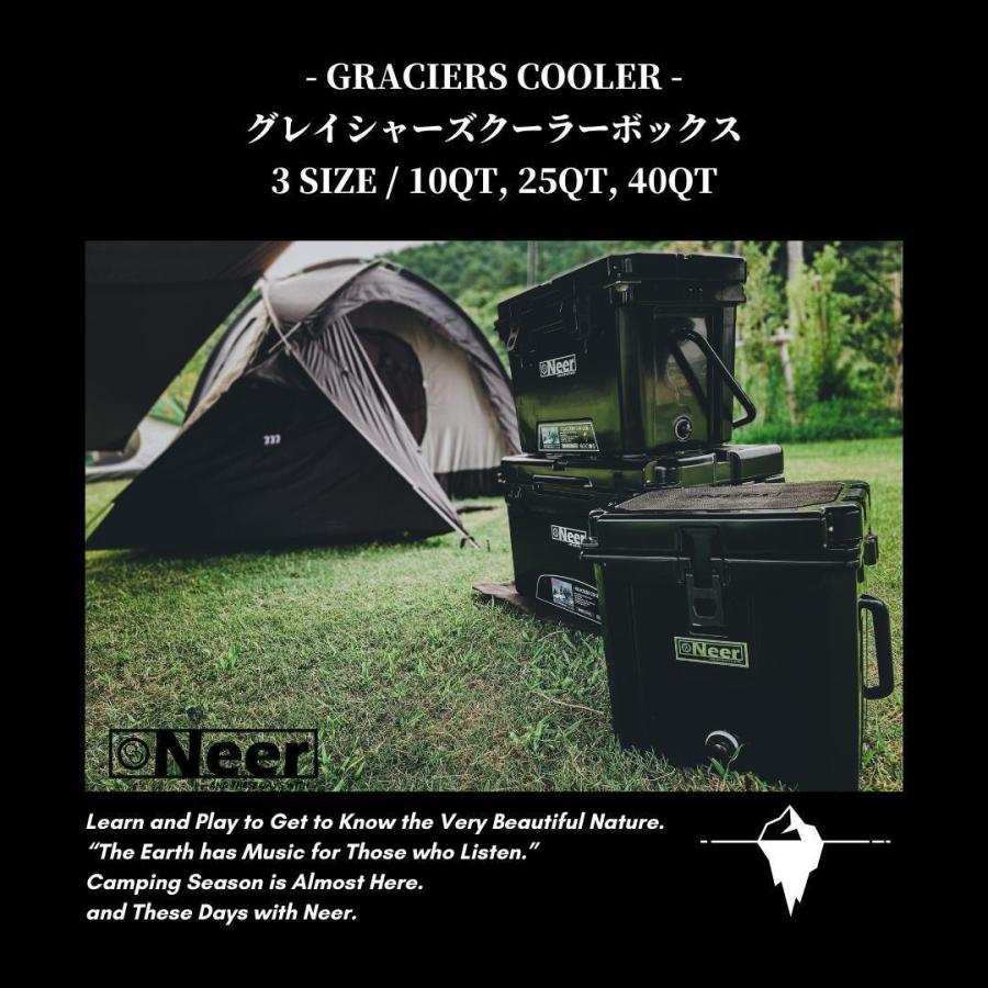 Neer グレイシャーズクーラーボックス アウトドア キャンプ レジャー 