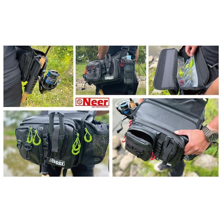 Neer フィッシングバッグ タックルバッグ 釣り ネオン 2113 Neer