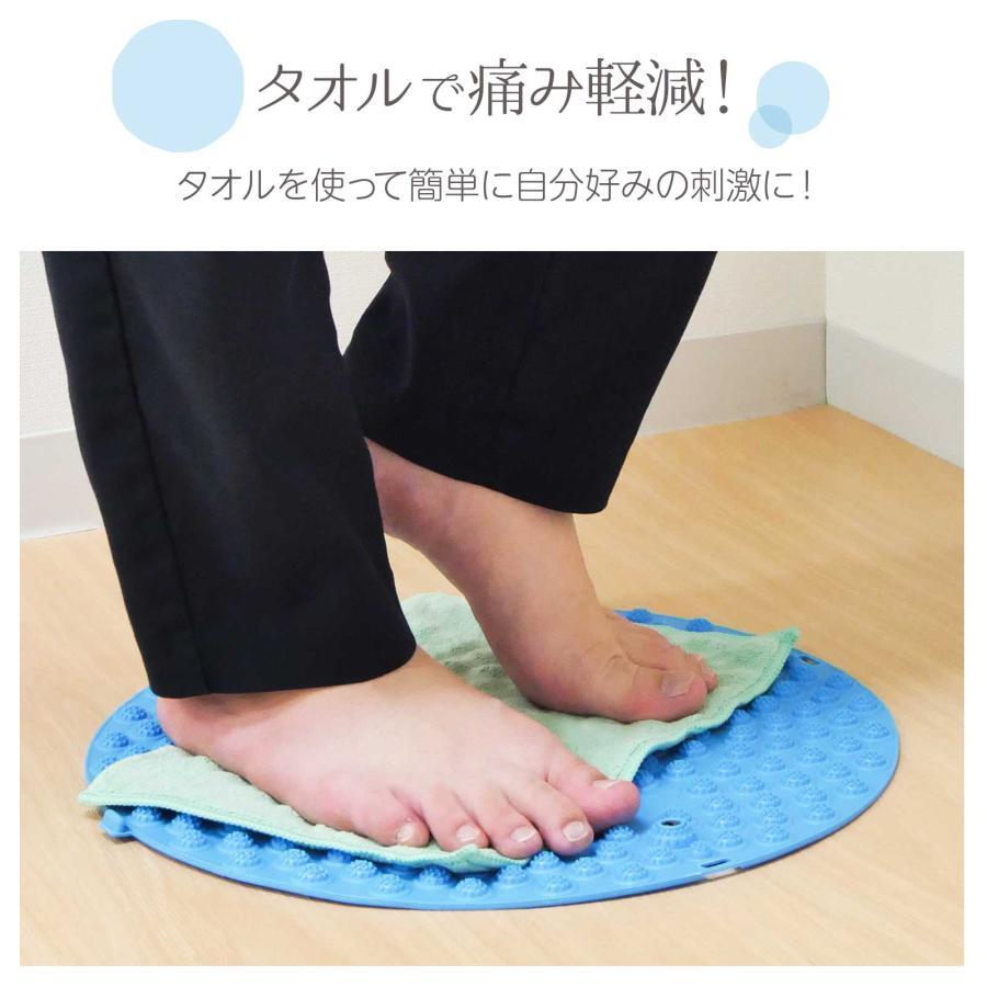足つぼマット 丸 磁石 足ツボマットゴム 足ツボマット 指圧ボード