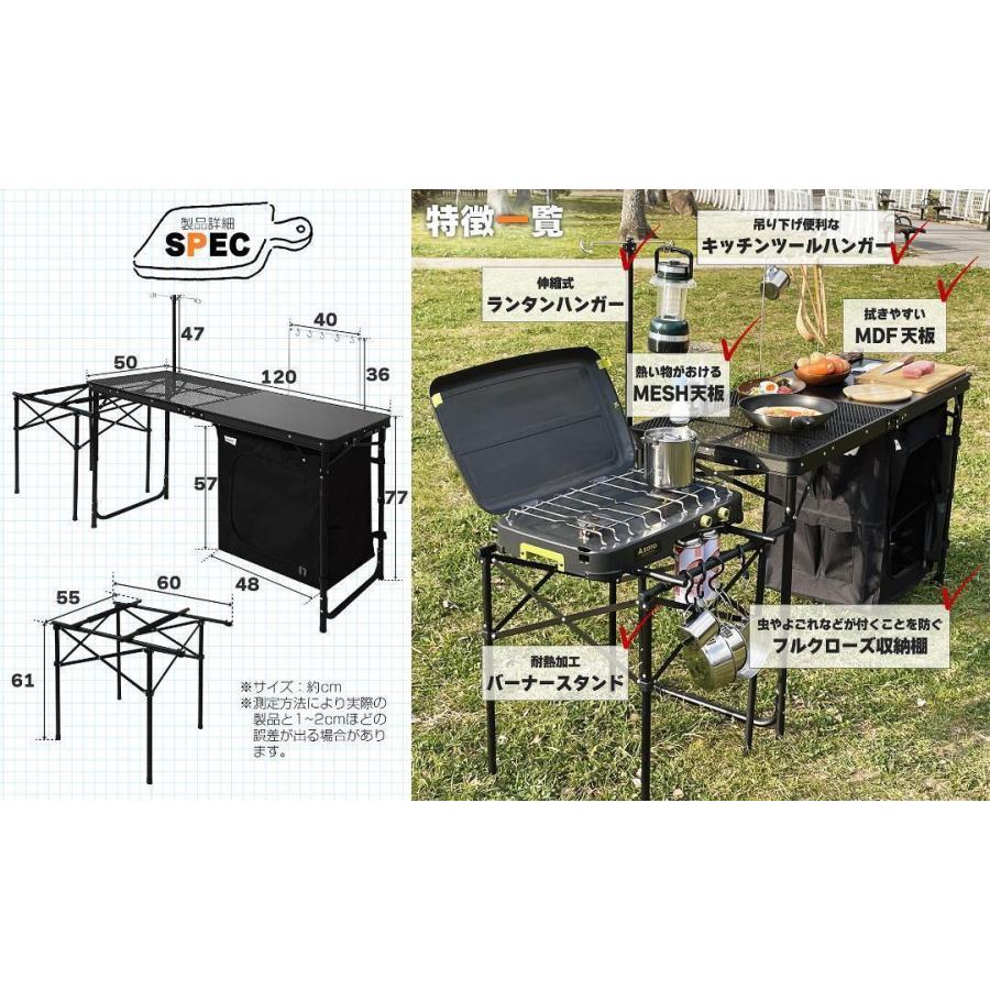 アウトドア 新品未使用サンゾー工務店Cubic Grill L RODAN S-PiKE用