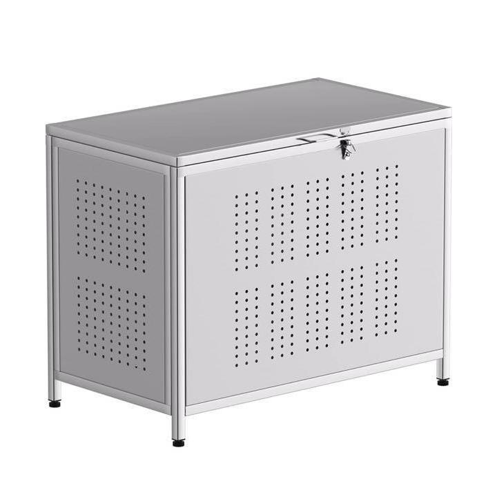 ゴミ箱 屋外 大きい カラス除け ゴミ荒らし防止ごみふた付き(組立式  