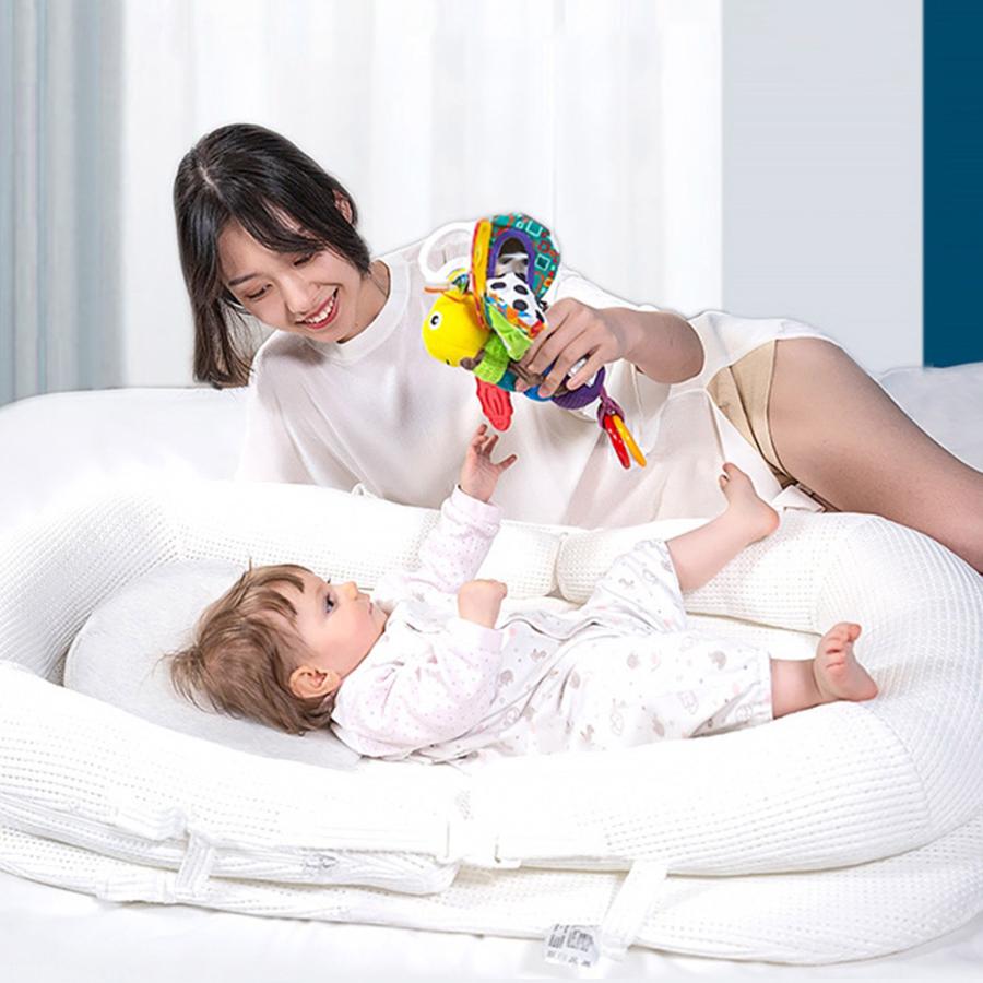 添い寝できる ベビーベッド 赤ちゃん 高さ調節可能 新生児 出産