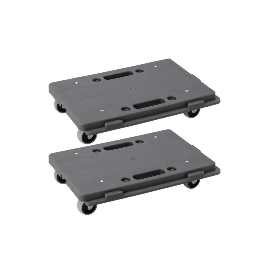 平台車 【8個セット】 最大9個連結 耐荷重100kg 重さ1.27kg1792 ミニ平台車 【2個セット】 最大9個連結 耐荷重100kg 重さ1.27kg 3色