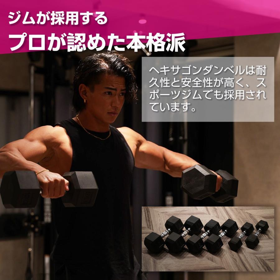 ダンベル 10kg 2個セット スタイリッシュ 六角 筋トレ ダンベル 10kg 2個セット スタイリッシュ 六角 筋トレ