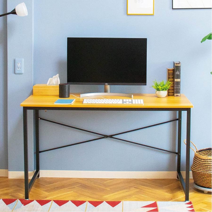 新発売 ワークデスク パソコンデスク 180cm ブラック 866 i9tmg