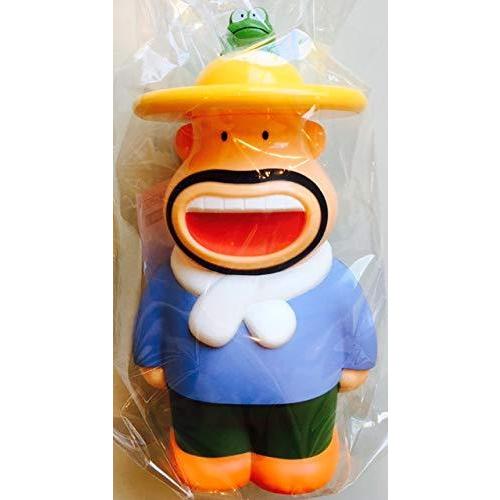 レア希少品明治製菓カールカールおじさんカエルソフビフィギュア