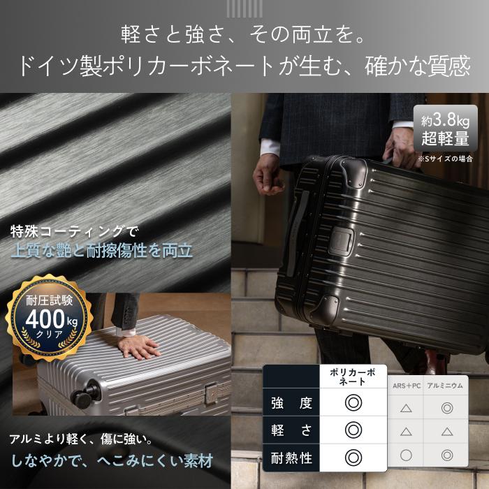 MAIMO アルミフレーム スーツケース キャリーケース MAIMO GranFrame
