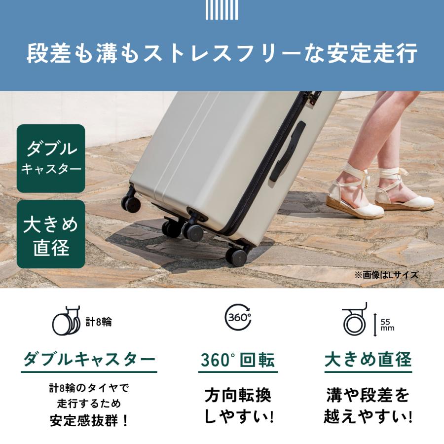 MAIMO スーツケース Sサイズ 機内持ち込み キャリーケース キャリーバッグ 超軽量 静音  HINOMOTO ストッパー 超静音キャスター 旅行 ビジネス 出張 USBポート｜maimojapan-888｜08